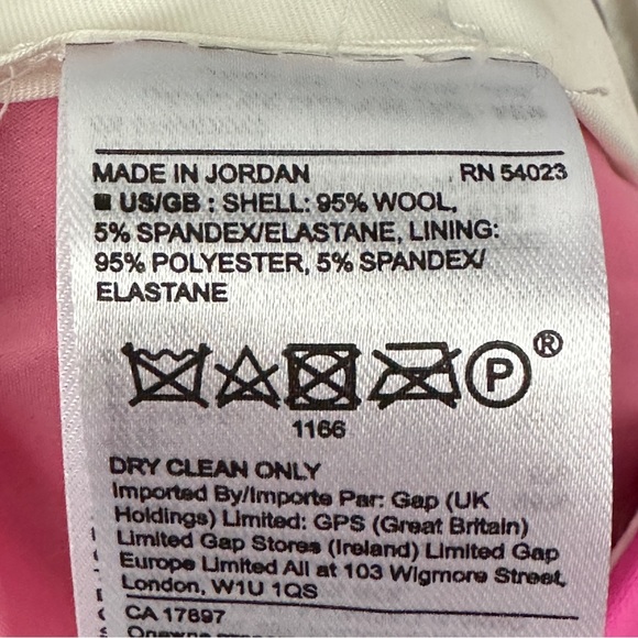 Banana Republic Pink Avery Wool Blend Trousers - Picture 8 of 11